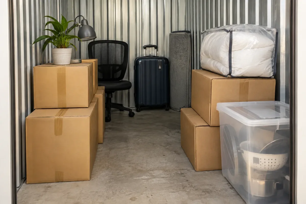 Student storage work