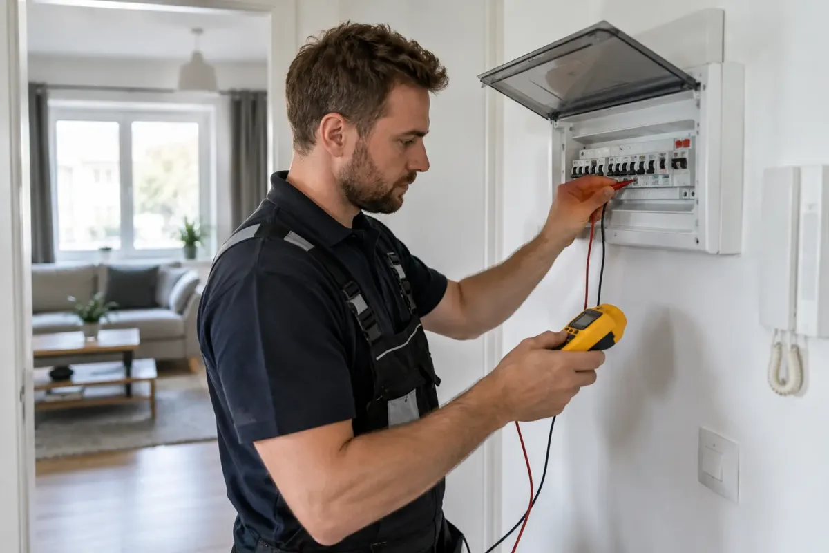 landlord electrical safety carried out by a qualified electrician