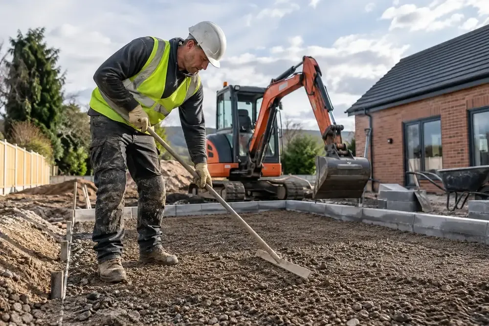 Groundworkers service photograph