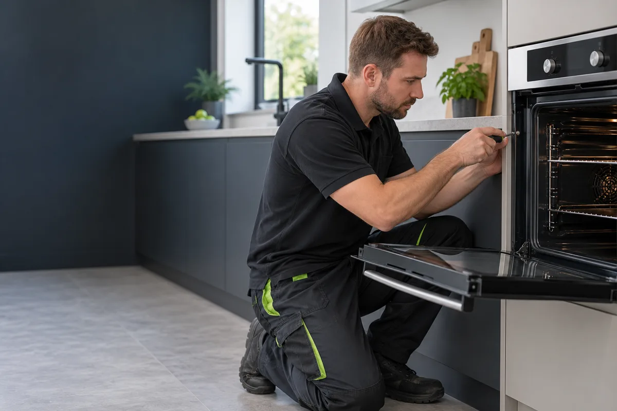 Oven Installation carried out by a professional appliance installer